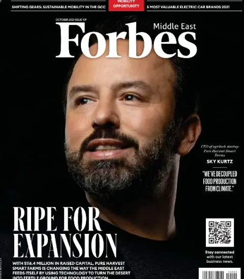 Forbes Middle East cover